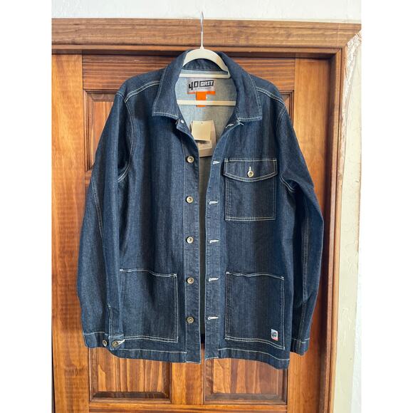 Duluth 40 Grit Denim Work Jacket M - Picture 4 of 10